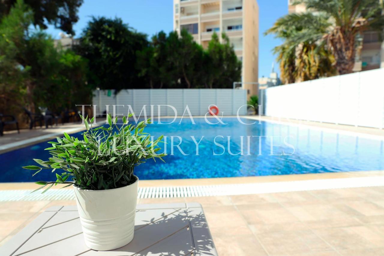 Luxury Penthouse 1Br-Seafront-Seasonal Pool-Central Larnaca Exterior photo
